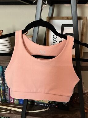 925fit Peach Sports Bra with Wide Straps